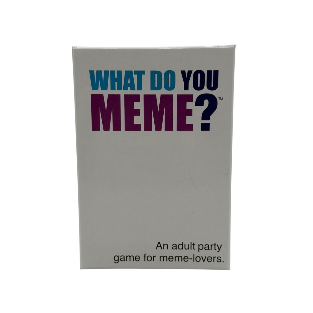 What Do You Meme? Core Game Adult Party Card Game Social Media Humor